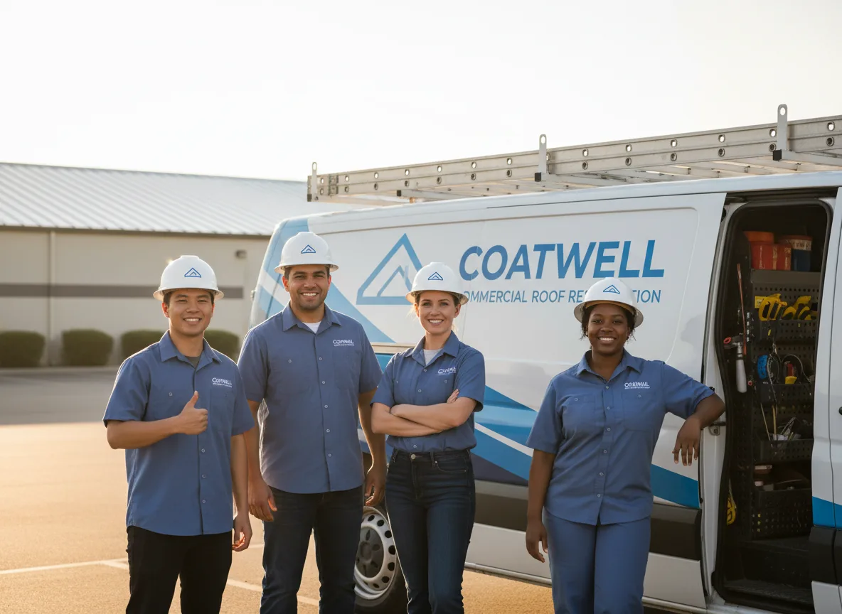 Commercial roof coating company in Comstock, MN